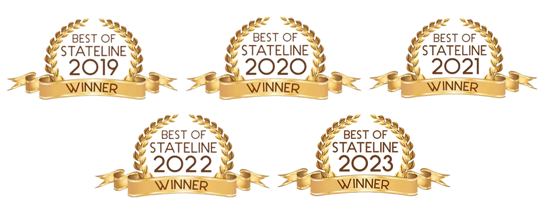A set of best of stateline awards for 2019 , 2020 , 2021 , 2022 , and 2023.