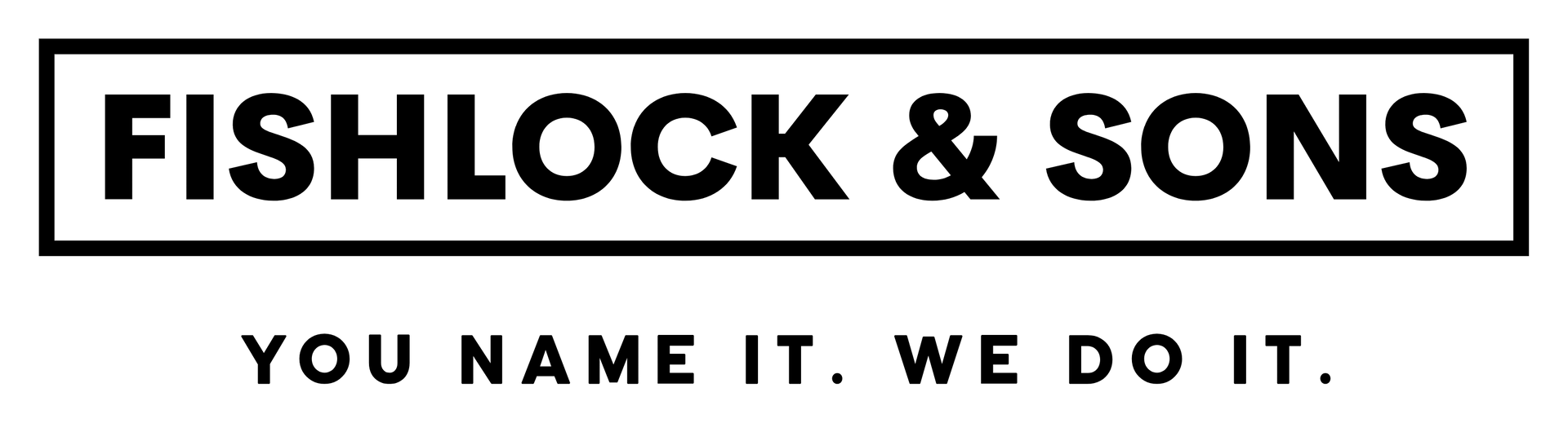 Fishlock & Sons logo with text
