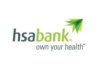 Hsa bank logo with text, green arrow, and the slogan 