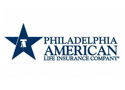 Philadelphia American Life Insurance Company logo: blue star with Liberty Bell, text 