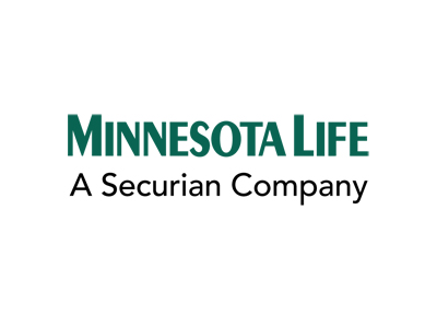 Minnesota Life logo: green text on white background.