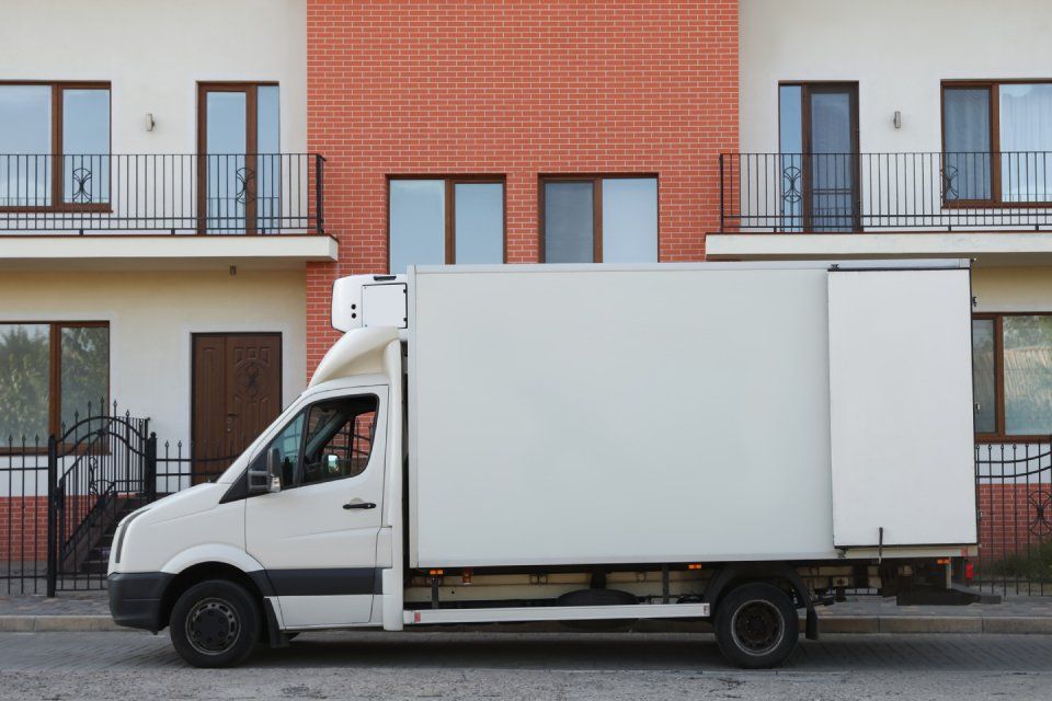 Furgone per traslochi