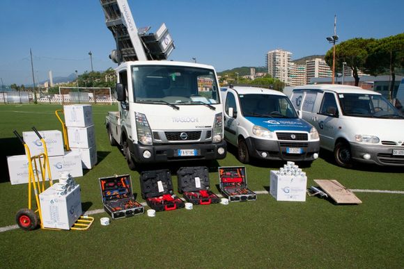 Moving tools and equipment
