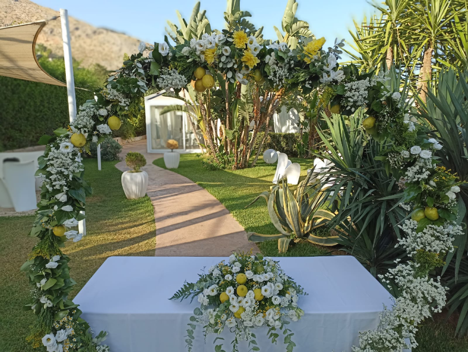 Allestimenti floreali per matrimoni