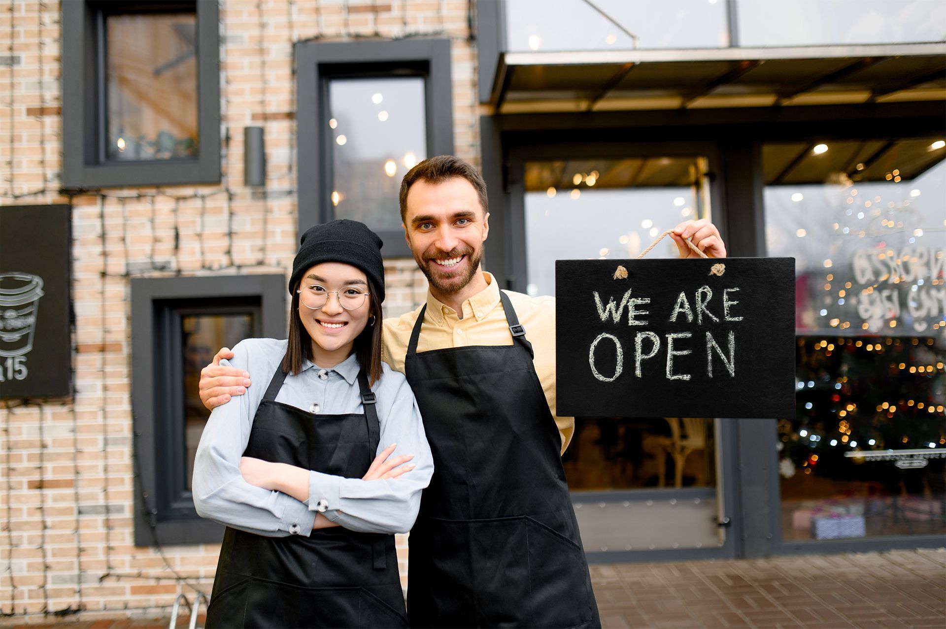 Happy Business Owners