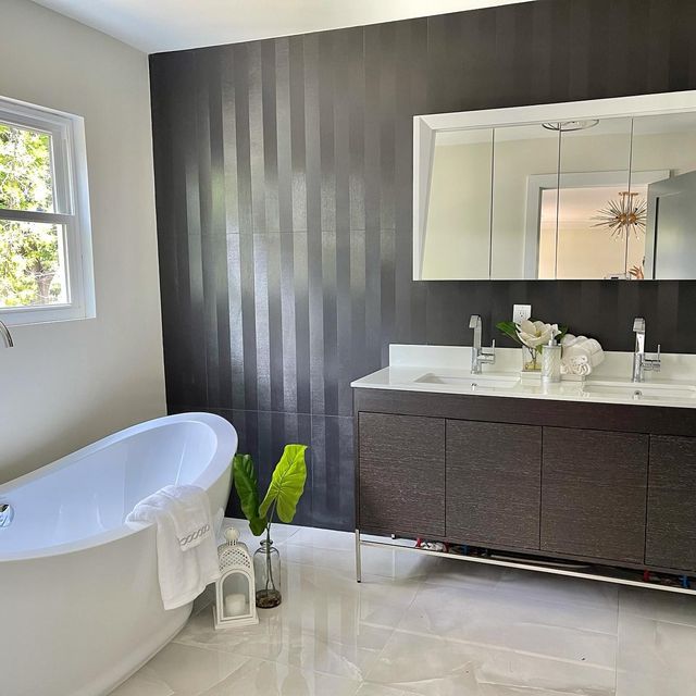 remodeled bathroom