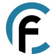 Village of Frankfort logo with stylized blue and black circular design.
