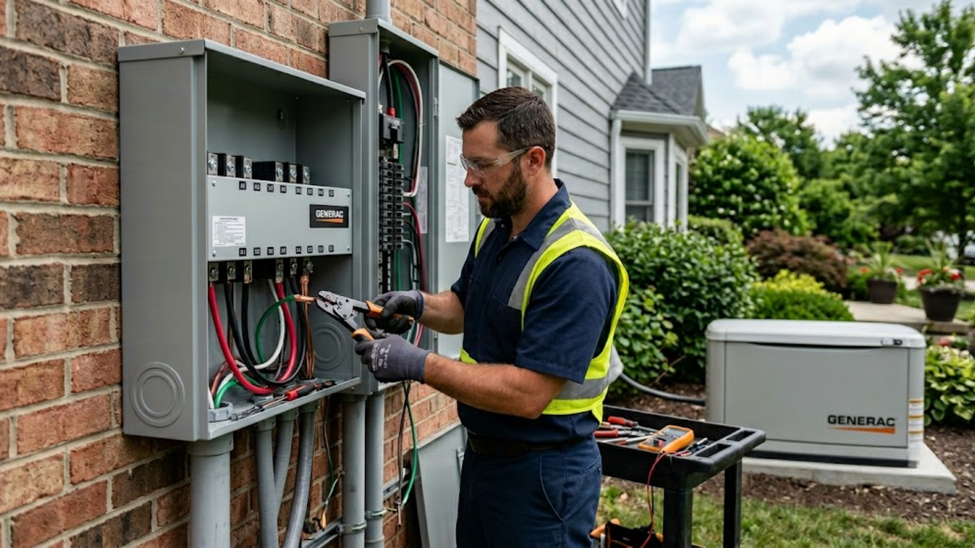Professional generator installation services for homeowners