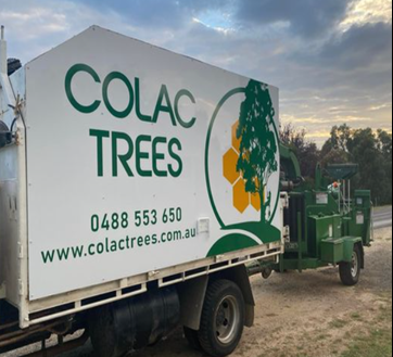 White truck with 