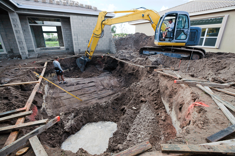 Residential Excavating Services — Lincoln, NE — A Miracle Trucking