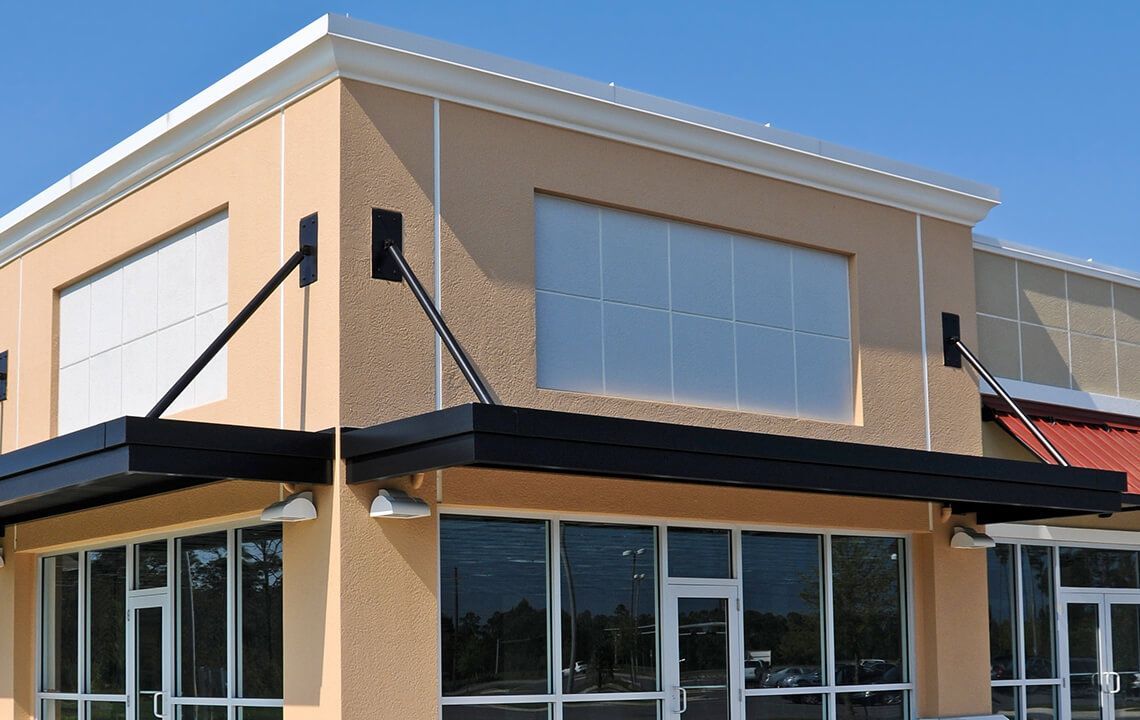 commercial roofing flat