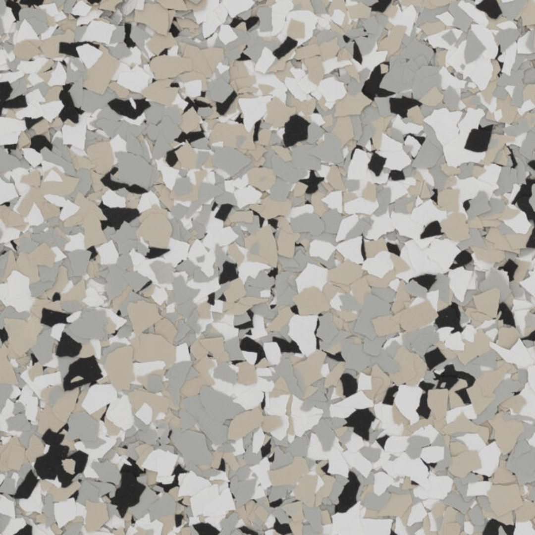 a close up of cabin fever epoxy color options in taupes category