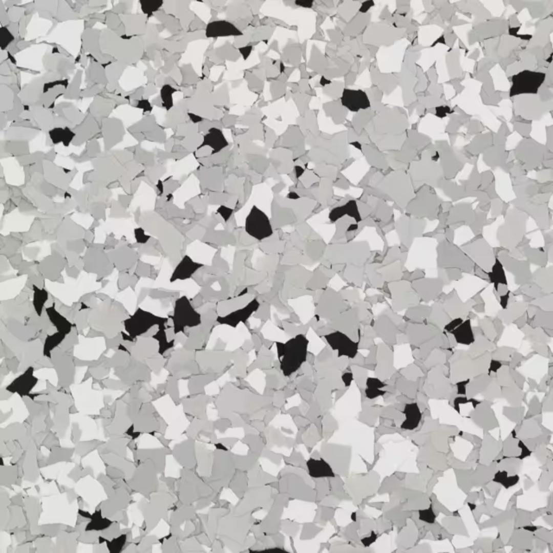 a close up feather gray epoxy color options in gray category