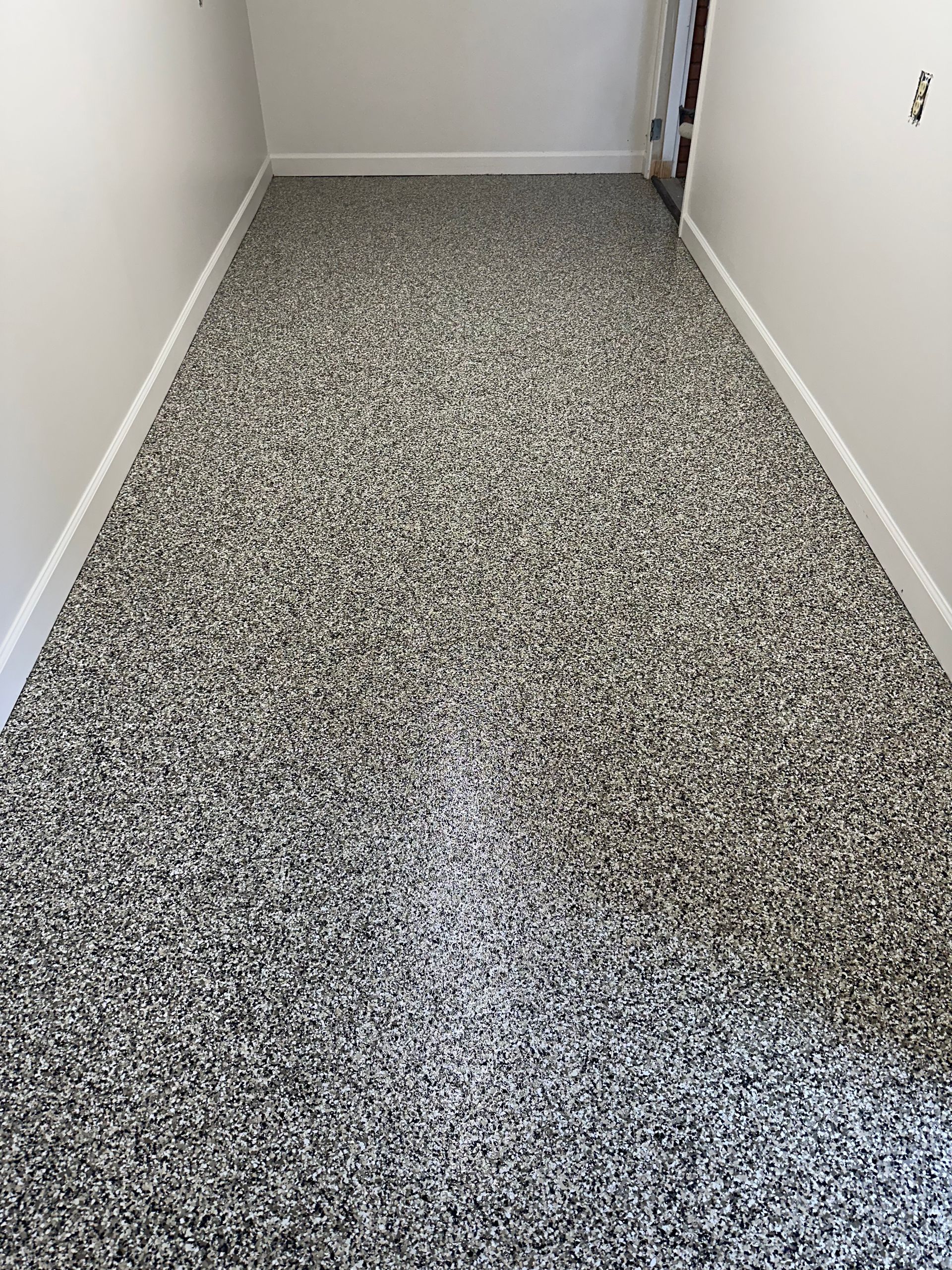 After Polyurea Epoxy Garage Floor Coating