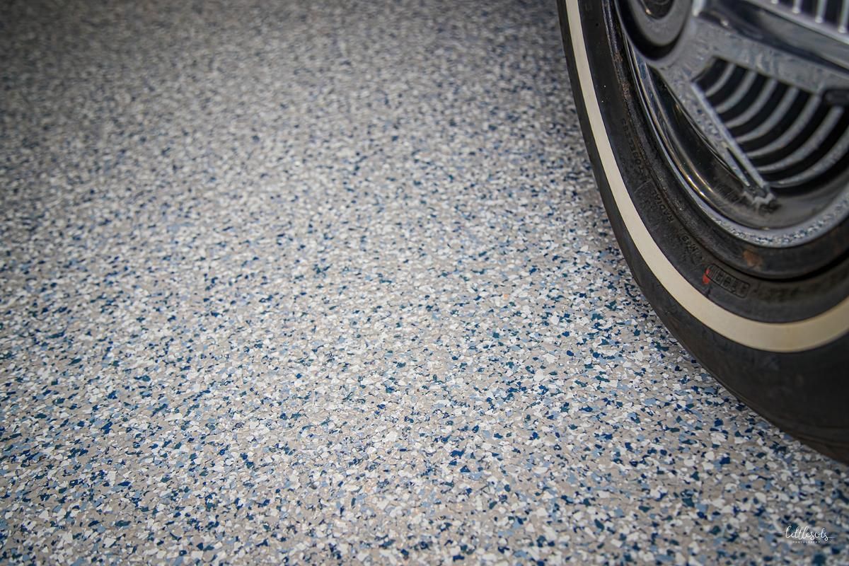 Epoxy garage floor