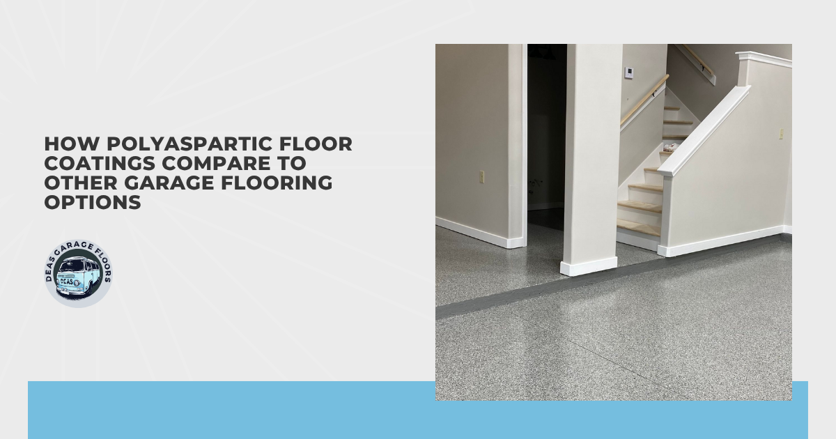 How Polyaspartic Floor Coatings Compare to Other Garage Flooring Options