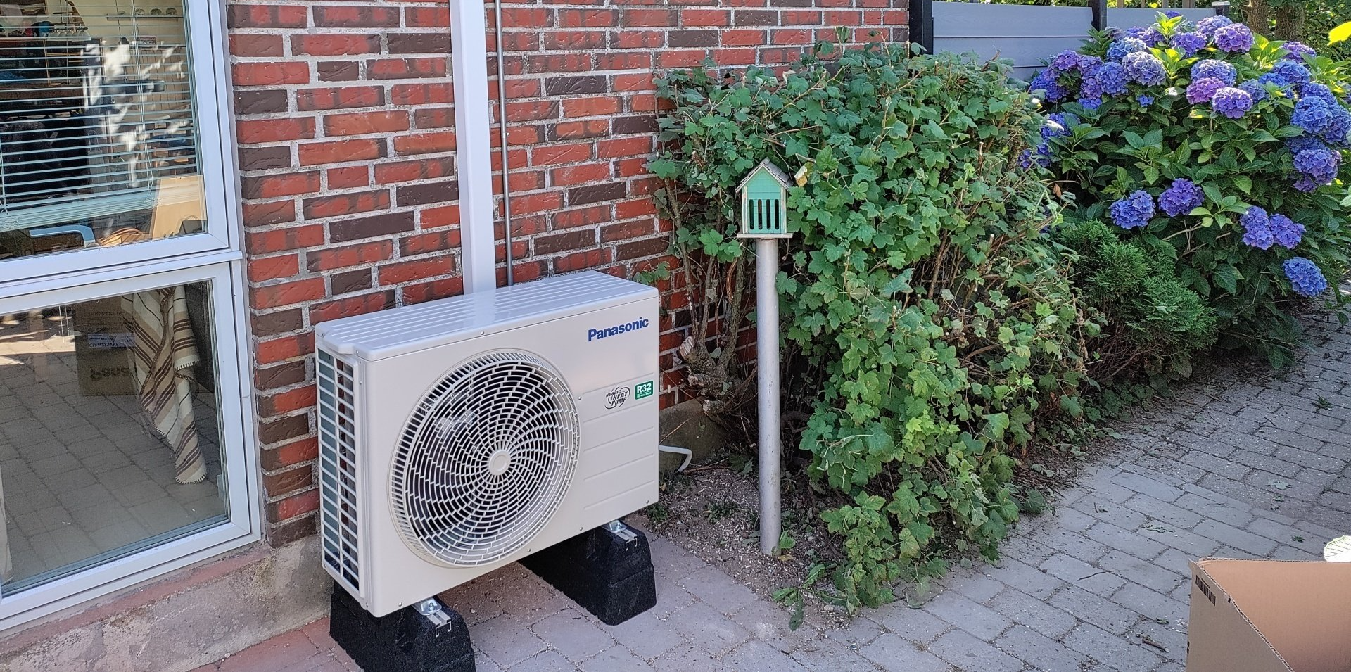 Installation af varmepumpe