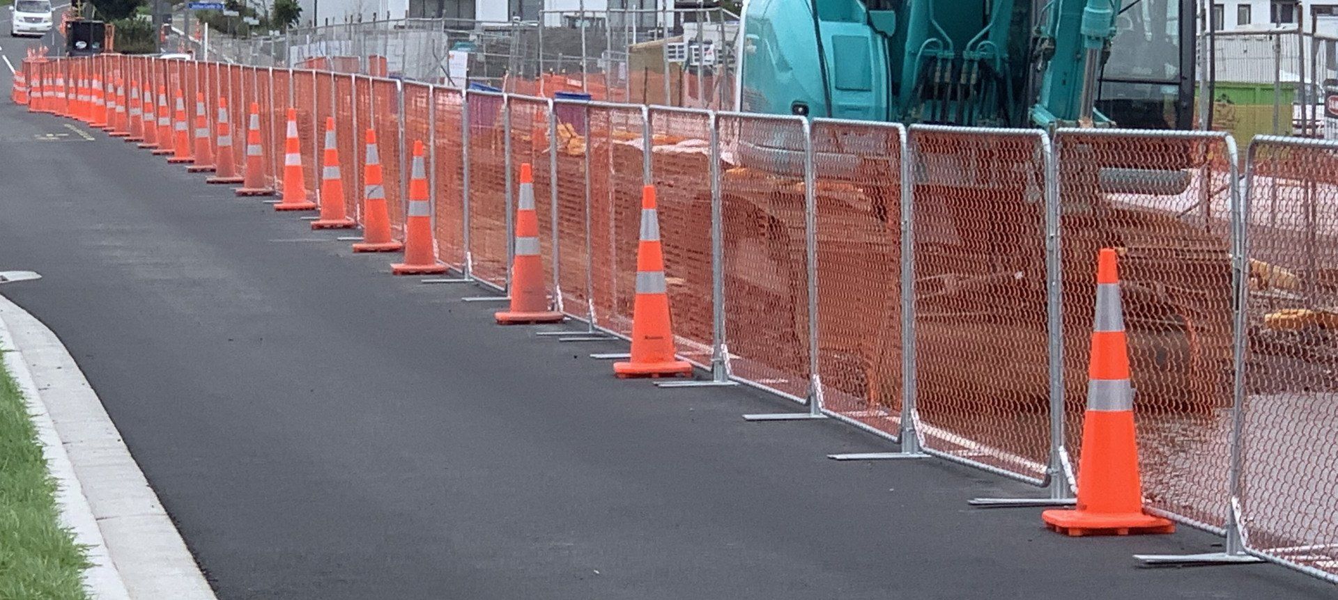construction barriers 