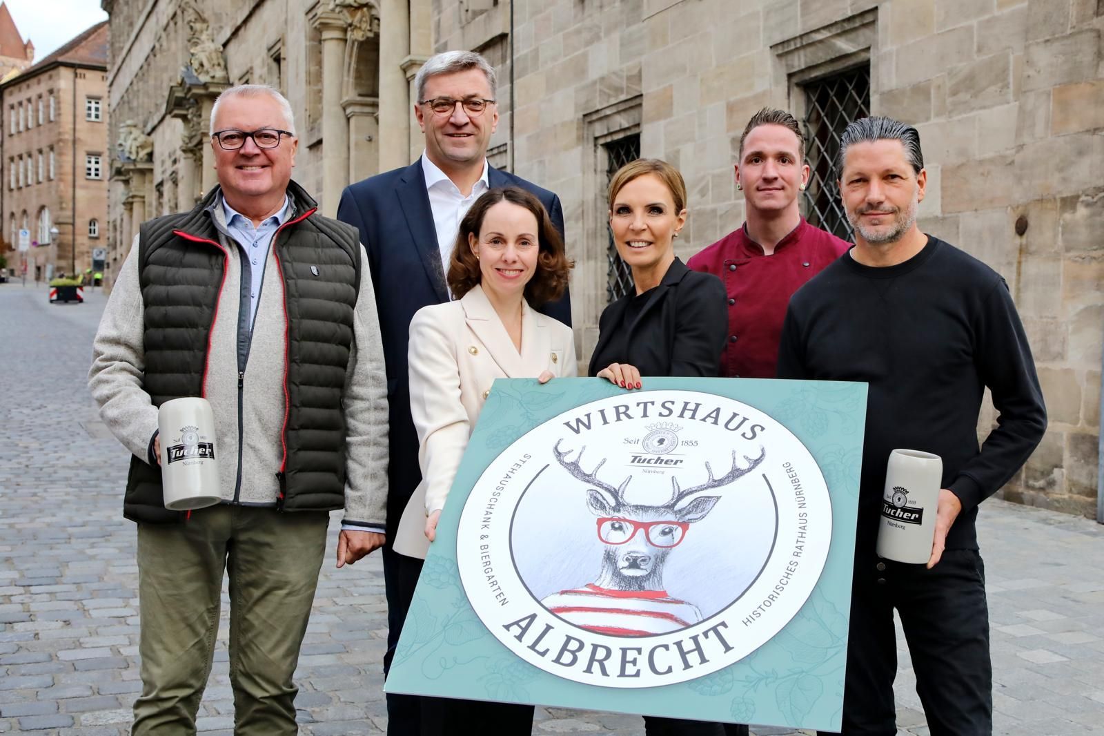 Wirtshaus Albrecht Nürnberg, im Rathaus, neue Pächter