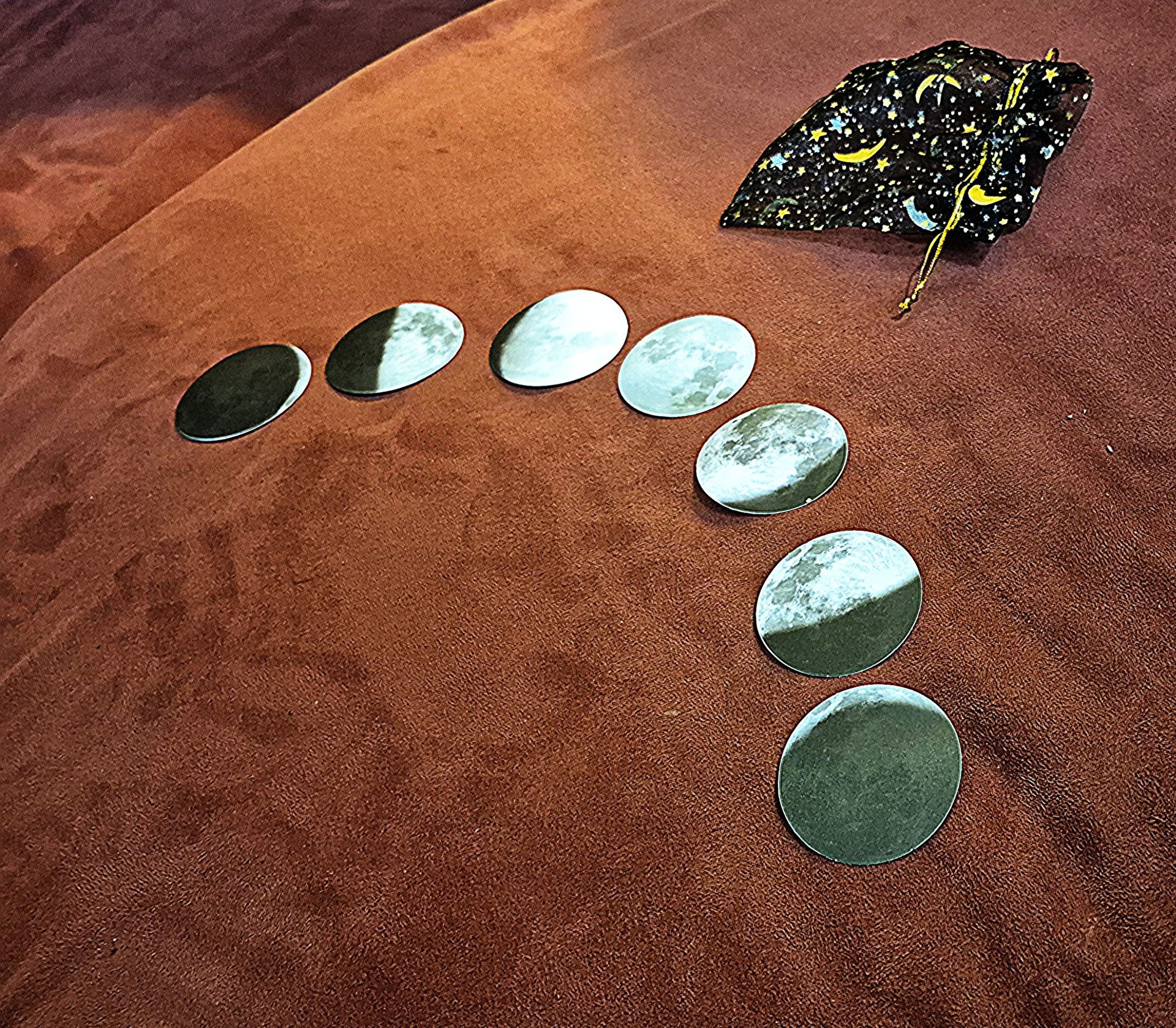 Moon Phase Sticker Set