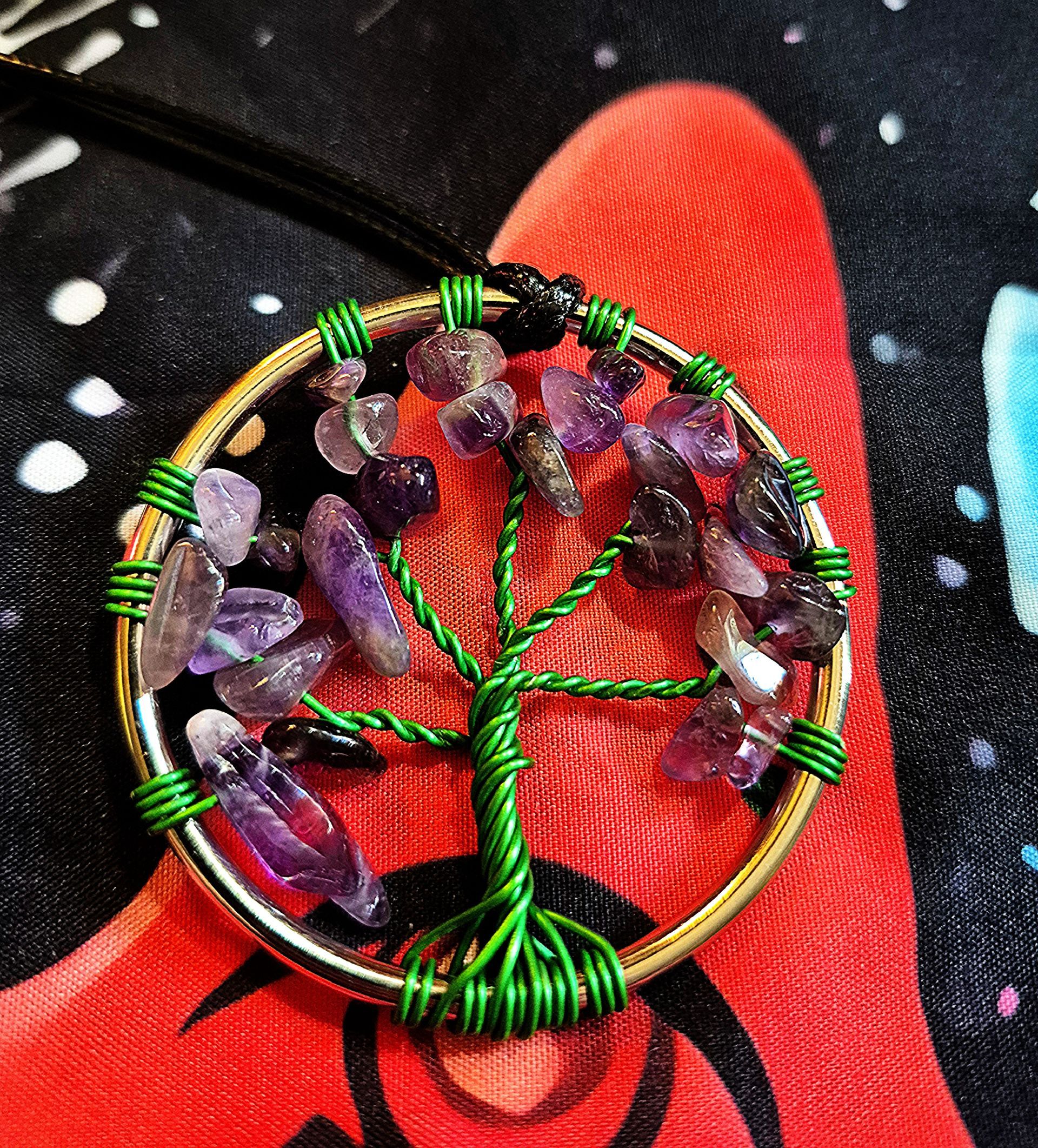 Tree of Life Crystal Talisman
