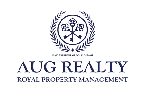 Aug Realty Royal Property Management company logo - click to go to home page