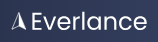 Everlance logo on a dark blue background with white text and a stylized triangular icon