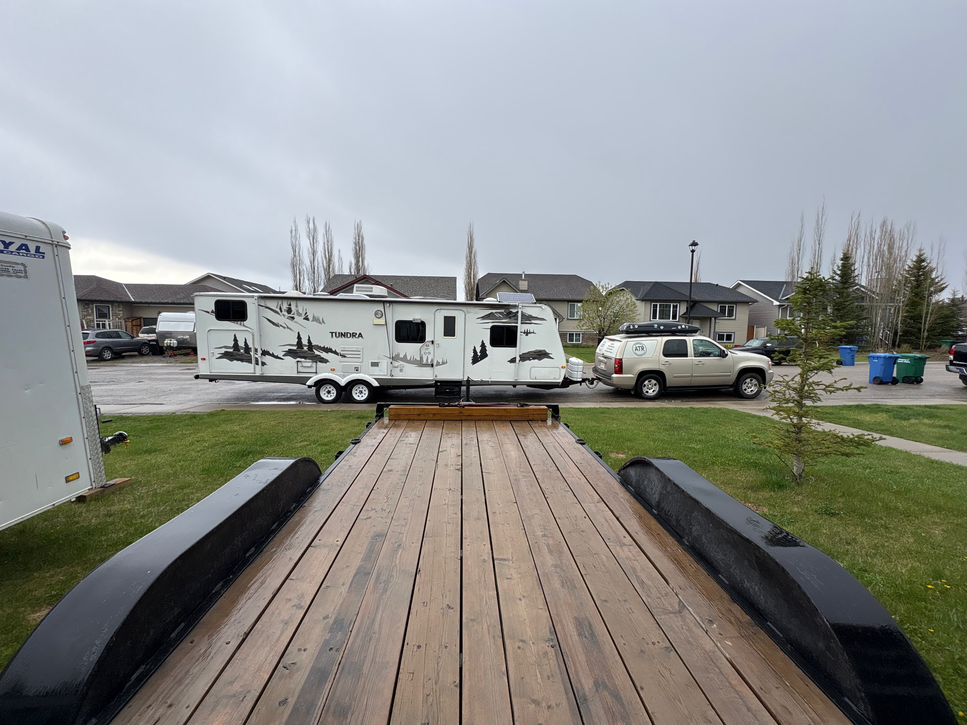 7x14 Flat Deck Trailer