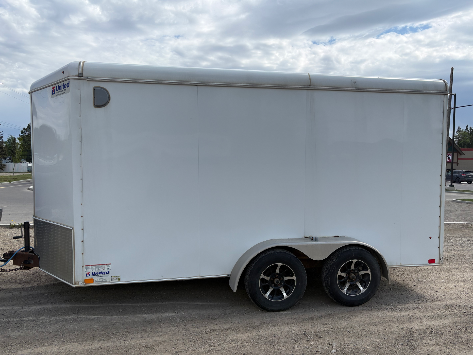 7x14 Enclosed Car Hauler