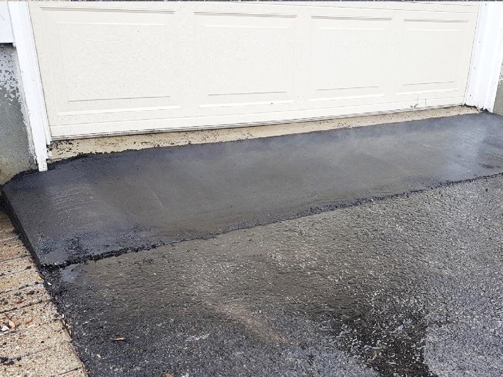 Garage Asphalt Ramps