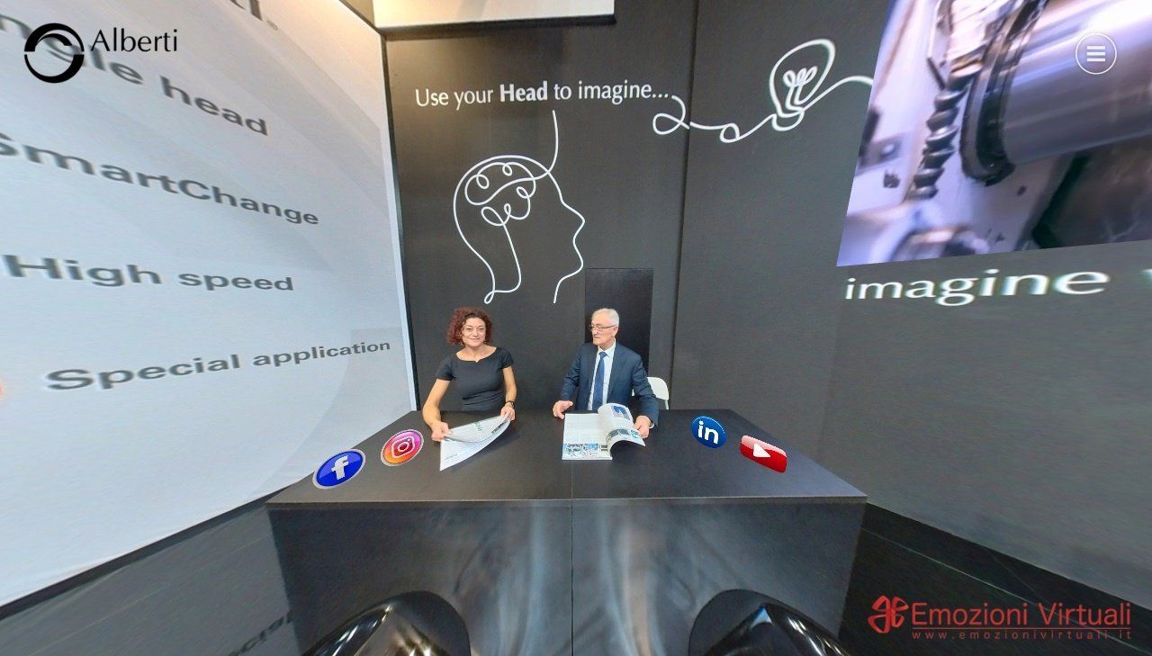 Virtual tour, tour virtuali, realtà virtuale, metaverso, realtà aumentata, video vr, EMO, fiera