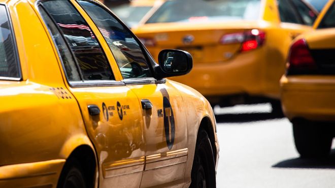 Yellow taxis