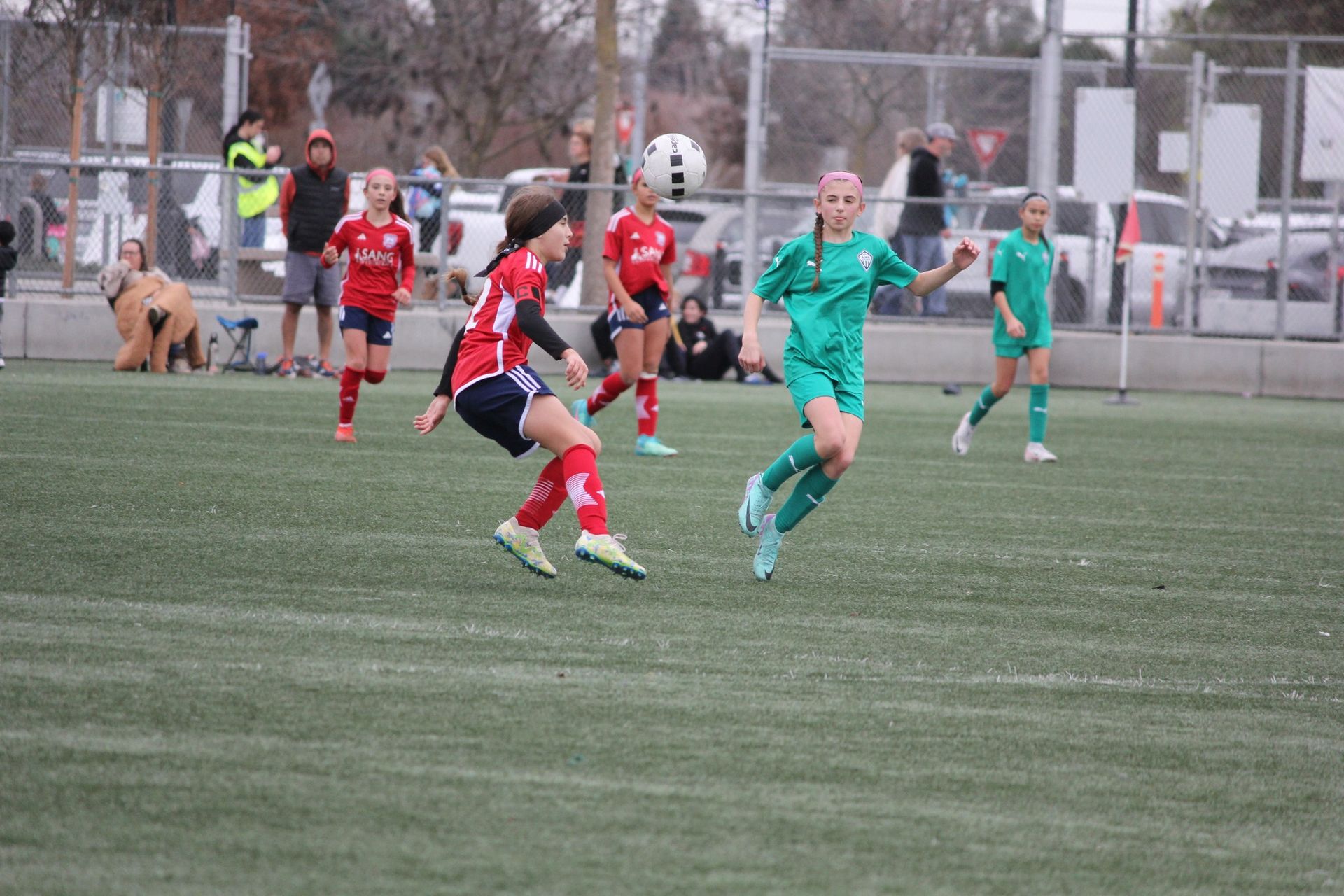 The California Odyssey Soccer Club athletes, who have recently undergone sports physicals, are play
