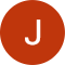 The letter j is in a red circle on a white background.