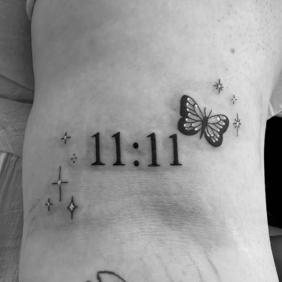 Tattoo on skin: 