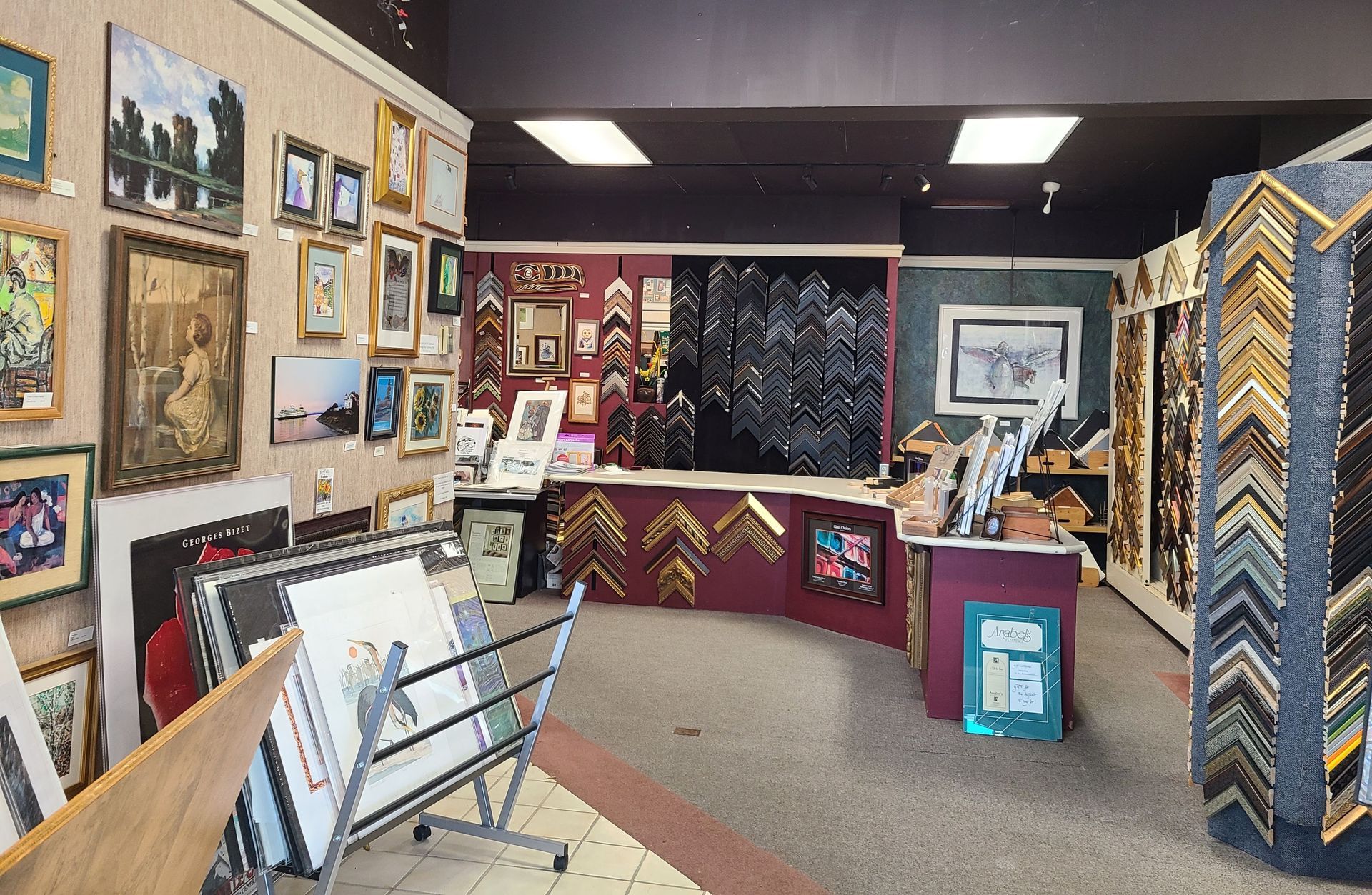Painted Pictures at Home — Everett, WA — Anabel’s Framing & Gallery