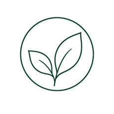 Two leaves representing clean ingredients