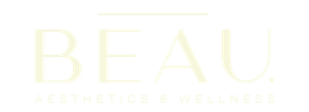 A logo of BEAU Aesthetics and Wellness