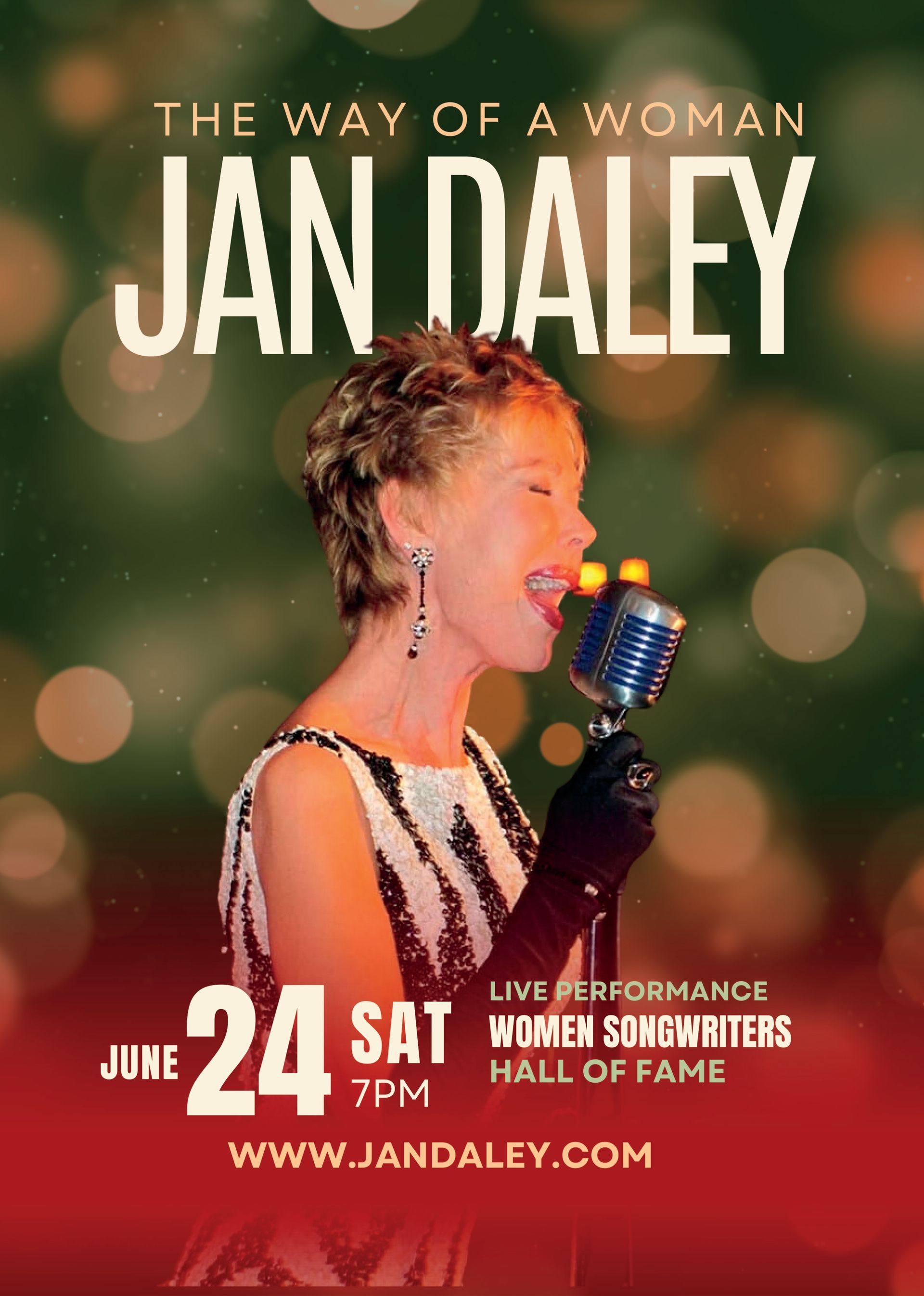 A poster for the way of a woman by jan daley