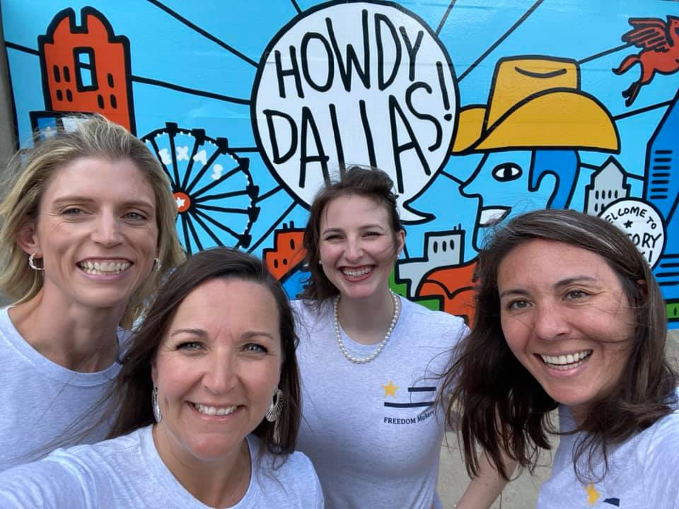 Freedom Makers core team met in Dallas to celebrate 2021's growth and plan for 2022.