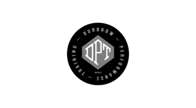 Logo for Gumbrow Training Performance: a gray, hexagonal 