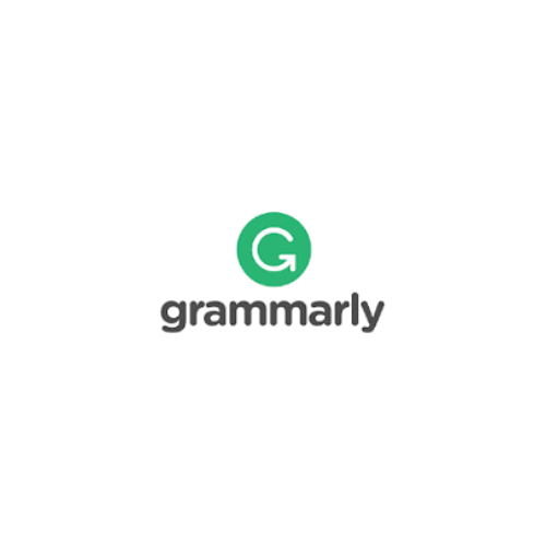 The logo for grammarly is a green circle with a letter g in it.