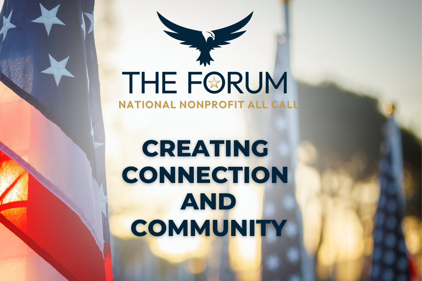 A poster for the forum national nonprofit all call