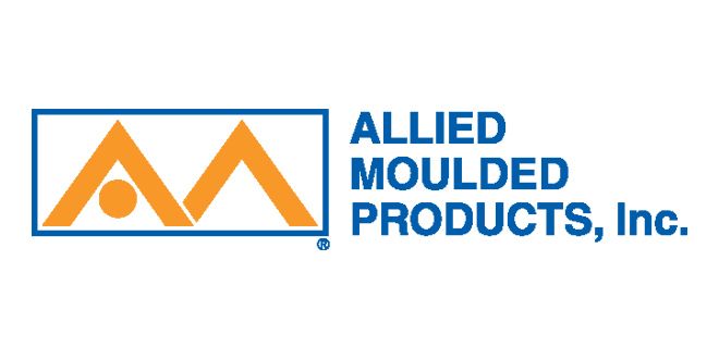 Logo of Allied Moulded Products, Inc. Orange 