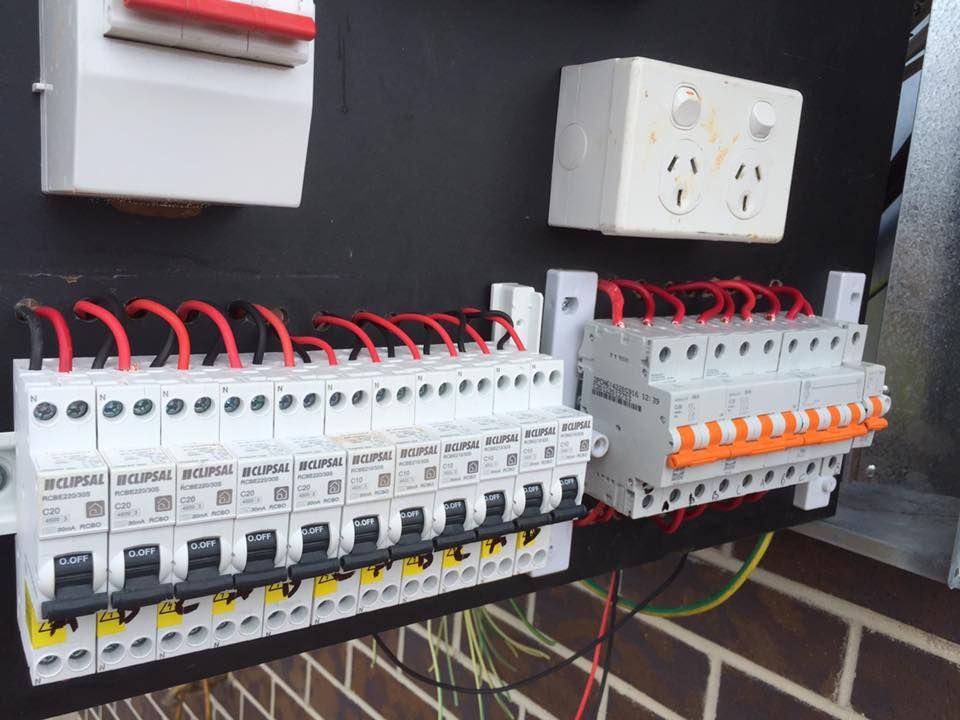 Stylish Electric Switches and Sockets — Industrial Electrician in Orange