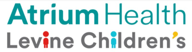 Atrium health levine children 's logo on a white background