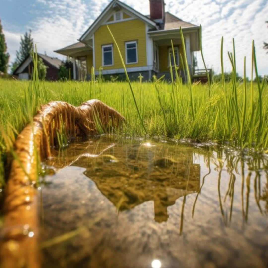 Stagnant water