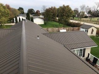 Dark Brown Roof — Cedar Valley, IA — Raber Roofing Systems LLC.