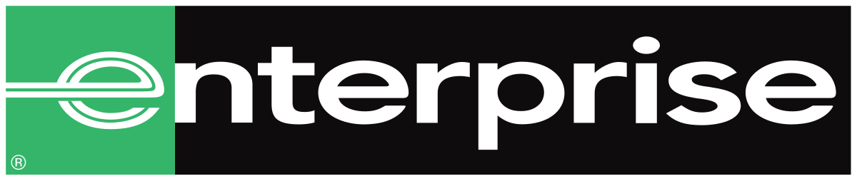 A black and green enterprise logo on a white background