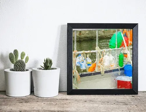 IMPASTO OIL PAINTING ON CANVAS